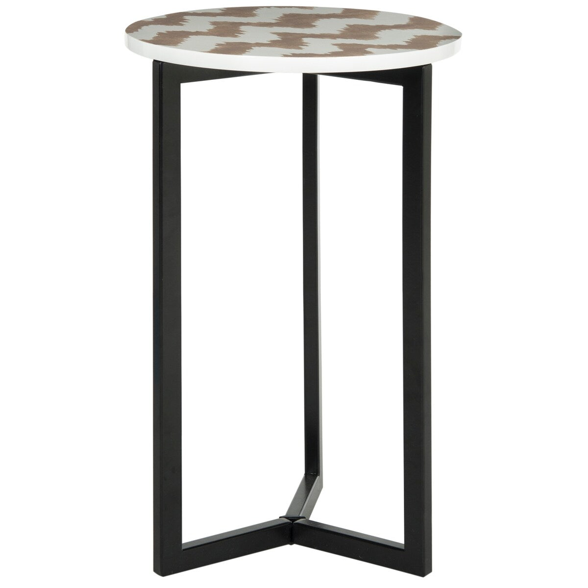 SAFAVIEH Eini Blue/ White End Table - 16Wx16Dx26H