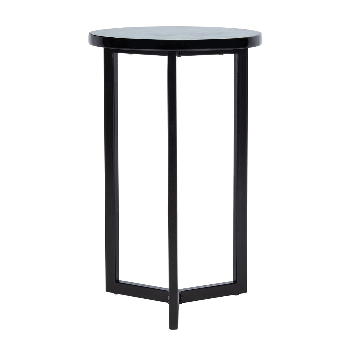 SAFAVIEH Eini Blue/ White End Table - 16Wx16Dx26H