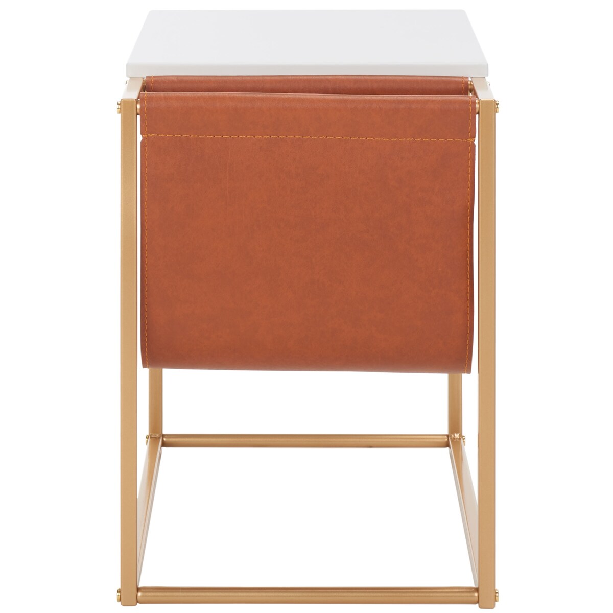 SAFAVIEH Eldora Side Table - 22" L x 14" W x 20" H - 22Wx14Dx20H