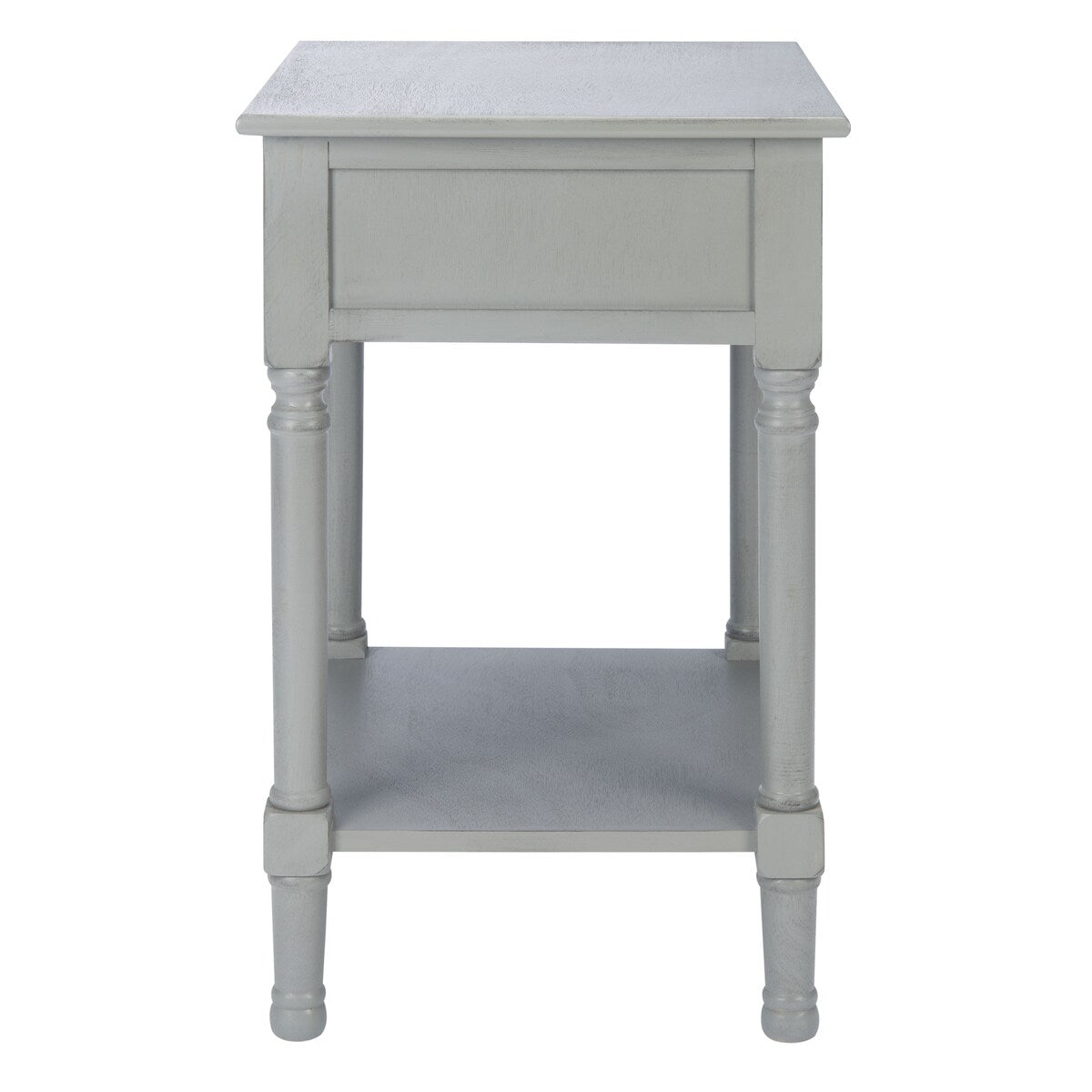 SAFAVIEH Eleanore 1-Drawer Lower Shelf Nightstand Accent Table - 19" W x 15.8" L x 26" H - 19Wx16Dx26H