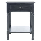 SAFAVIEH Eleanore 1-Drawer Lower Shelf Nightstand Accent Table - 19" W x 15.8" L x 26" H - 19Wx16Dx26H