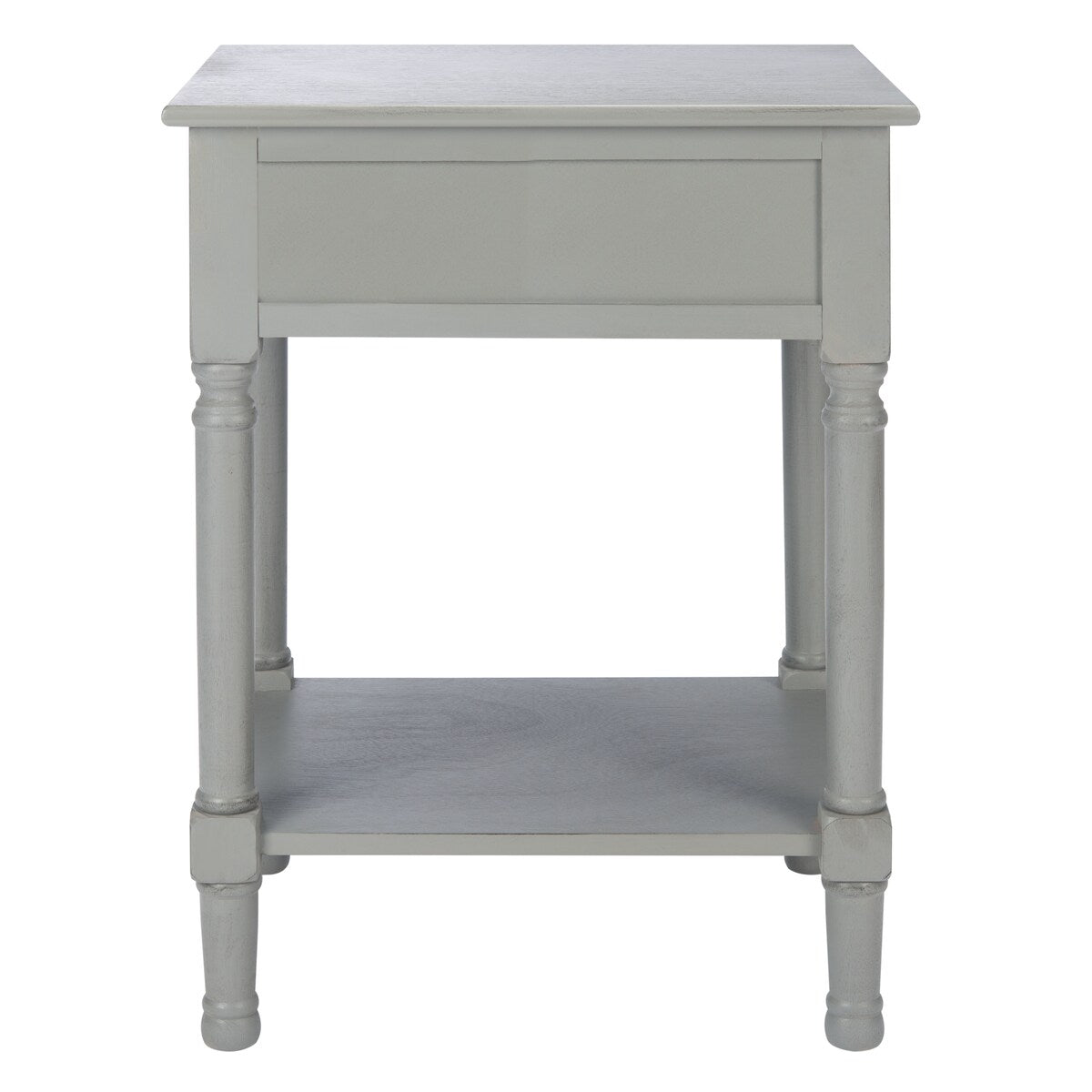 SAFAVIEH Eleanore 1-Drawer Lower Shelf Nightstand Accent Table - 19" W x 15.8" L x 26" H - 19Wx16Dx26H