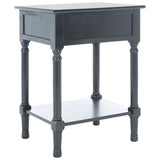 SAFAVIEH Eleanore 1-Drawer Lower Shelf Nightstand Accent Table - 19" W x 15.8" L x 26" H - 19Wx16Dx26H