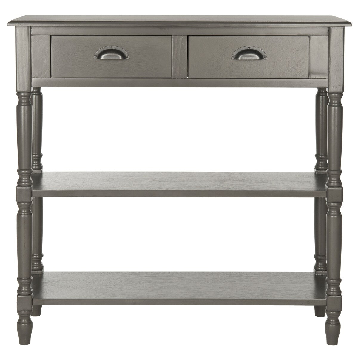 SAFAVIEH Electa Grey Console - 35.8" x 13" x 35.8" - 36Wx13Dx36H