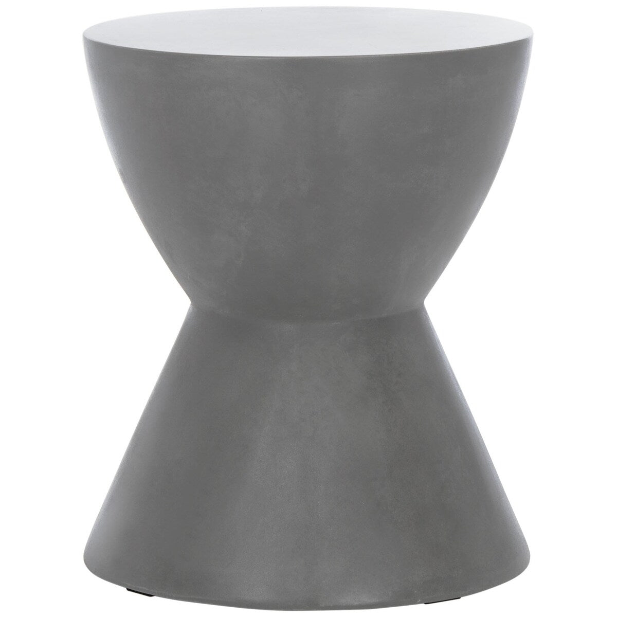 SAFAVIEH Elektra Concrete Indoor/Outdoor Accent Table - 14.9" x 14.9" x 17.7" - 15Wx15Dx18H