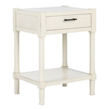 SAFAVIEH Elianne 1-Drawer Accent Table - 19" W x 15.8" L x 26" H - 19Wx16Dx26H