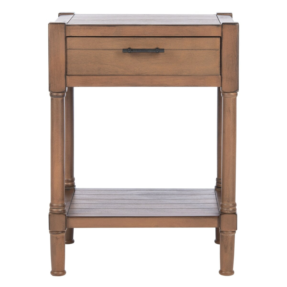 SAFAVIEH Elianne 1-Drawer Accent Table - 19" W x 15.8" L x 26" H - 19Wx16Dx26H