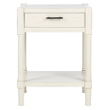 SAFAVIEH Elianne 1-Drawer Accent Table - 19" W x 15.8" L x 26" H - 19Wx16Dx26H