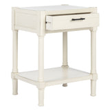 SAFAVIEH Elianne 1-Drawer Accent Table - 19" W x 15.8" L x 26" H - 19Wx16Dx26H