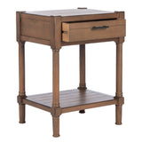 SAFAVIEH Elianne 1-Drawer Accent Table - 19" W x 15.8" L x 26" H - 19Wx16Dx26H