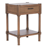 SAFAVIEH Elianne 1-Drawer Accent Table - 19" W x 15.8" L x 26" H - 19Wx16Dx26H