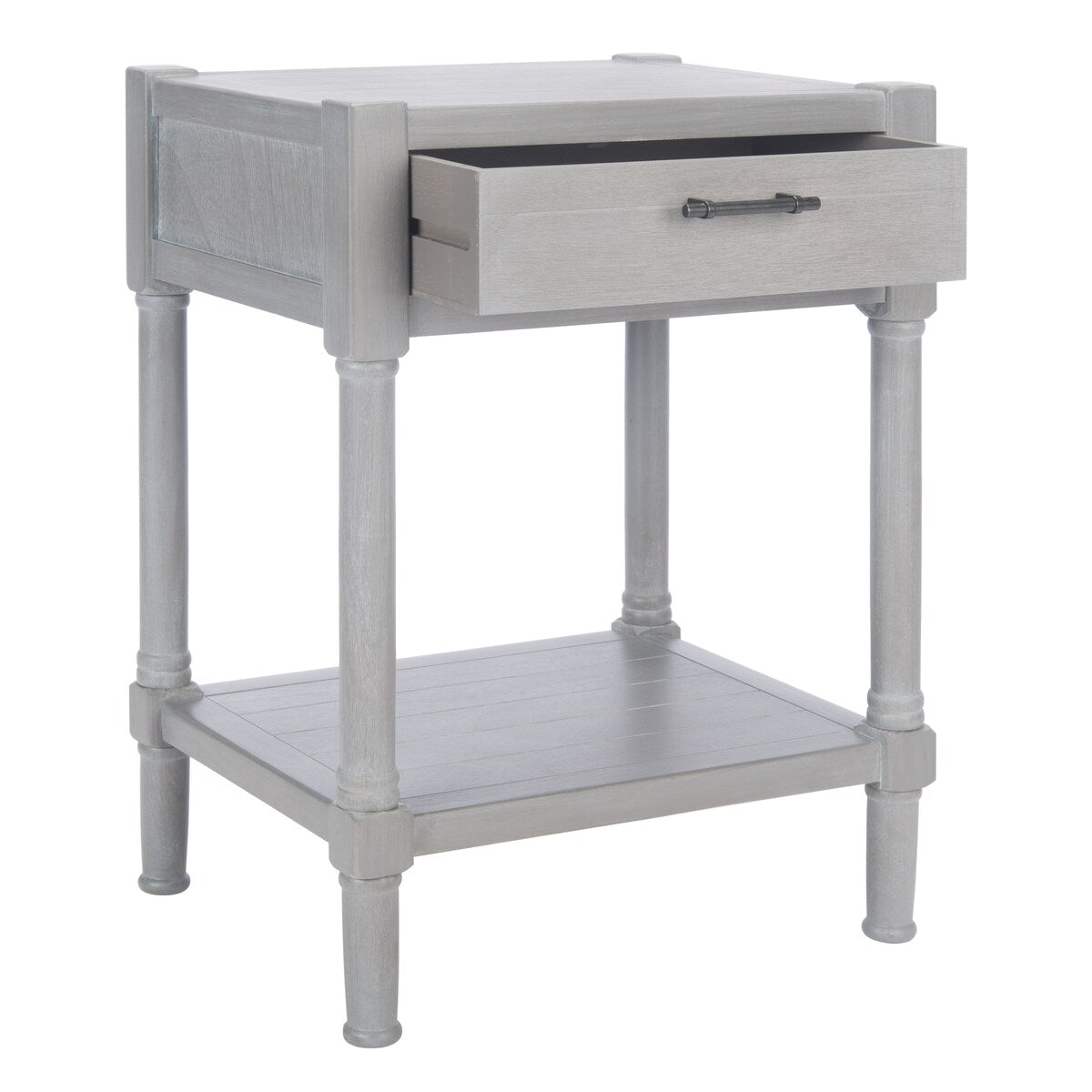 SAFAVIEH Elianne 1-Drawer Accent Table - 19" W x 15.8" L x 26" H - 19Wx16Dx26H