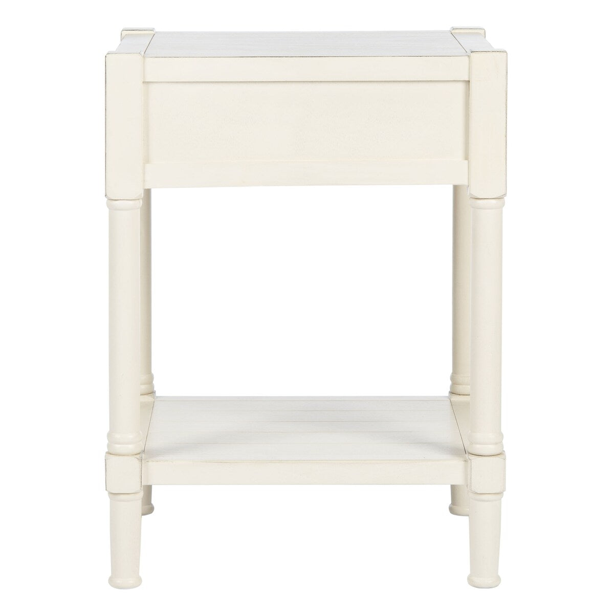 SAFAVIEH Elianne 1-Drawer Accent Table - 19" W x 15.8" L x 26" H - 19Wx16Dx26H