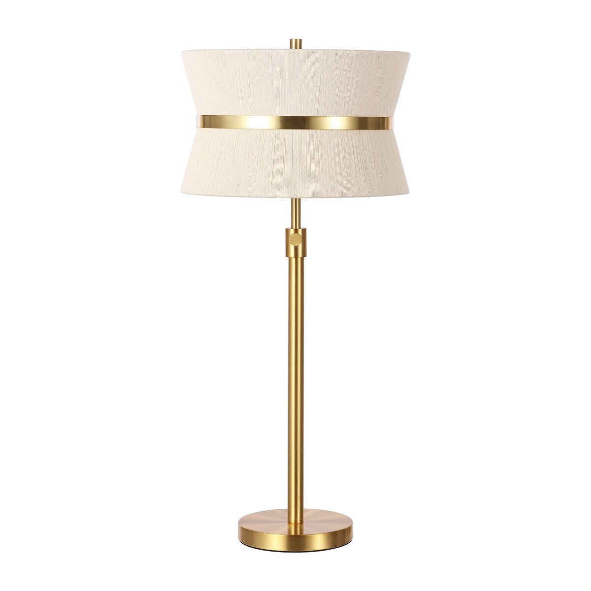 SAFAVIEH Elisenda 27-34" Adjustable Table Lamp (LED Bulb Included) - 14 In. W x 14 In. D x 27 In. H