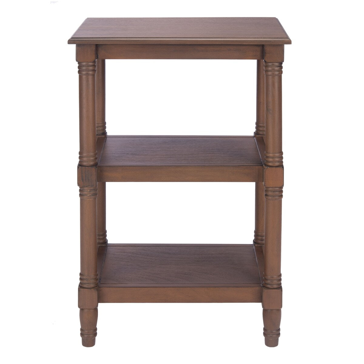 SAFAVIEH Elmira 3-Shelf Accent Table - 19.8" W x 15" L x 30" H - 20Wx15Dx30H