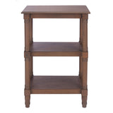 SAFAVIEH Elmira 3-Shelf Accent Table - 19.8" W x 15" L x 30" H - 20Wx15Dx30H