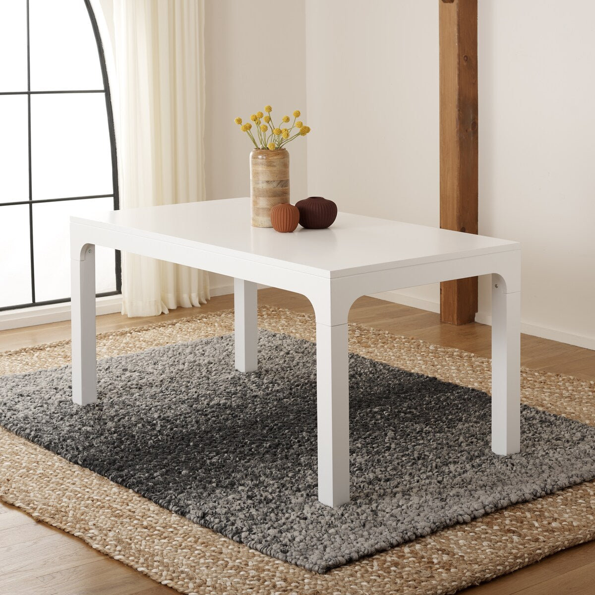 SAFAVIEH Elouise Rectangle Dining Table - 60" L x 34" W x 30" H - 60Wx34Dx30H