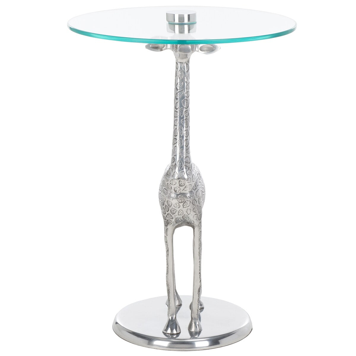 SAFAVIEH Emmaline Giraffe Base Accent Table - 16" L x 16" D x 23" H - 16Wx16Dx23H