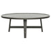 SAFAVIEH Ercolina Mid-Century Wood Coffee Table - 35.4" x 35.4" x 13.8" - 35Wx35Dx14H