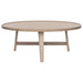 SAFAVIEH Ercolina Mid-Century Wood Coffee Table - 35.4" x 35.4" x 13.8" - 35Wx35Dx14H