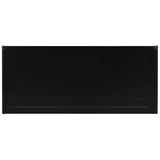 SAFAVIEH Ernestina 31.5"W Black Storage Bookshelf - 31.5" x 13.8" x 70.9" - 32Wx14Dx71H