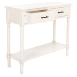 SAFAVIEH Eryka 2-Drawer Console Table - 35.5" W x 13" L x 29.5" H - 36Wx13Dx30H