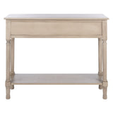 SAFAVIEH Eryka 2-Drawer Console Table - 35.5" W x 13" L x 29.5" H - 36Wx13Dx30H