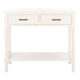 SAFAVIEH Eryka 2-Drawer Console Table - 35.5" W x 13" L x 29.5" H - 36Wx13Dx30H