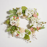 SAFAVIEH Esmeralda Faux 28-inch Hydrangea & Magnolia Wreath