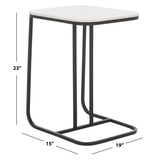 SAFAVIEH Ethelyn Accent Table - 19" W x 15" D x 23" H - 19Wx15Dx23H