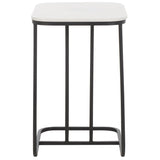 SAFAVIEH Ethelyn Accent Table - 19" W x 15" D x 23" H - 19Wx15Dx23H