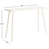 SAFAVIEH Eura Console Table - 47.3" x 15.8" x 32" - 47Wx16Dx32H