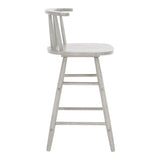 SAFAVIEH Eveline 25-inch Counter Stool - 21 In. W x 17 In. D x 34 In. H - 21Wx17Dx34H