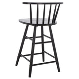 SAFAVIEH Eveline 25-inch Counter Stool - 21 In. W x 17 In. D x 34 In. H - 21Wx17Dx34H