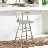 SAFAVIEH Eveline 25-inch Counter Stool - 21 In. W x 17 In. D x 34 In. H - 21Wx17Dx34H