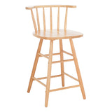 SAFAVIEH Eveline 25-inch Counter Stool - 21 In. W x 17 In. D x 34 In. H - 21Wx17Dx34H