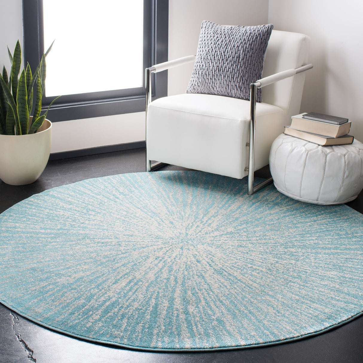 SAFAVIEH Evoke Coralee Abstract Boho Burst Rug