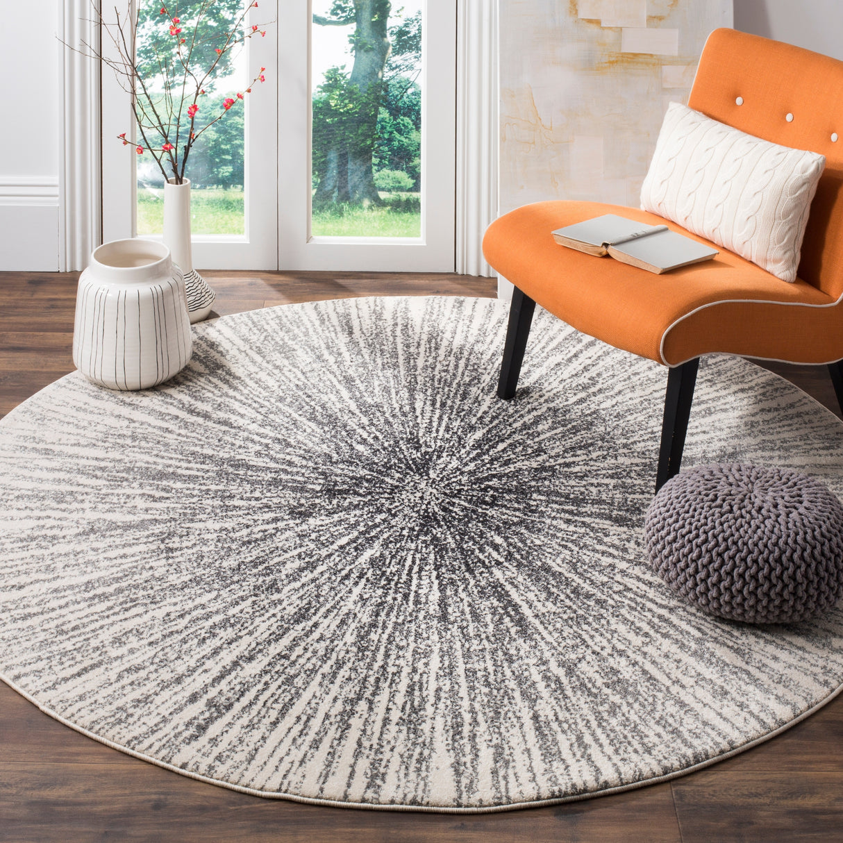 SAFAVIEH Evoke Coralee Abstract Boho Burst Rug