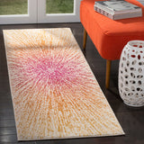 SAFAVIEH Evoke Coralee Abstract Boho Burst Rug