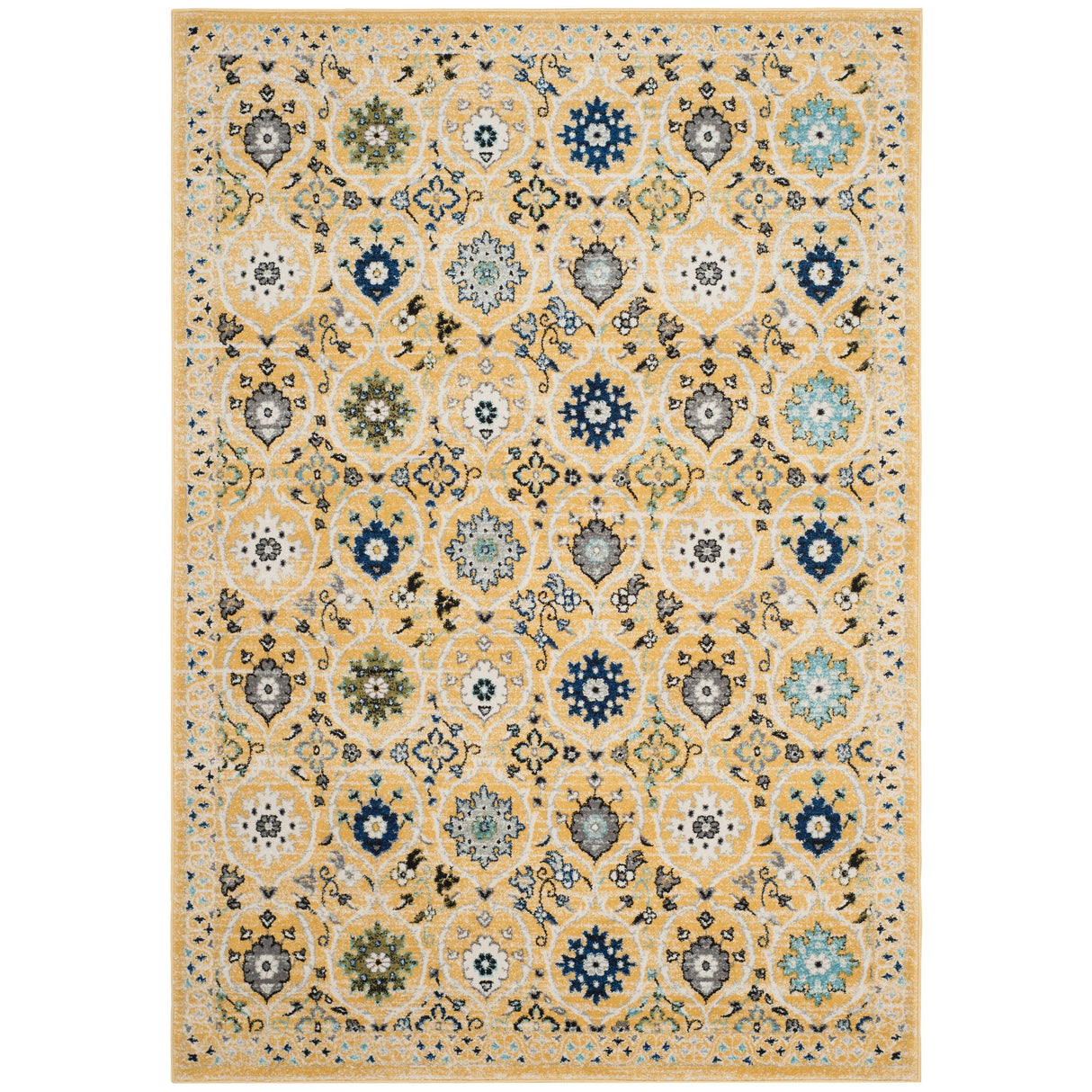 SAFAVIEH Evoke Malika Floral Damask Boho Rug