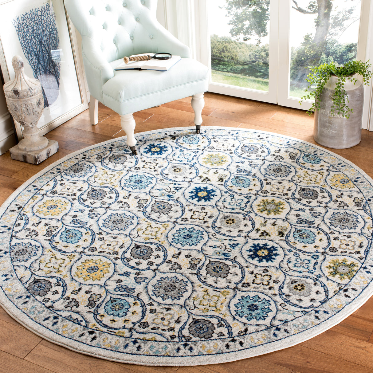 SAFAVIEH Evoke Malika Floral Damask Boho Rug