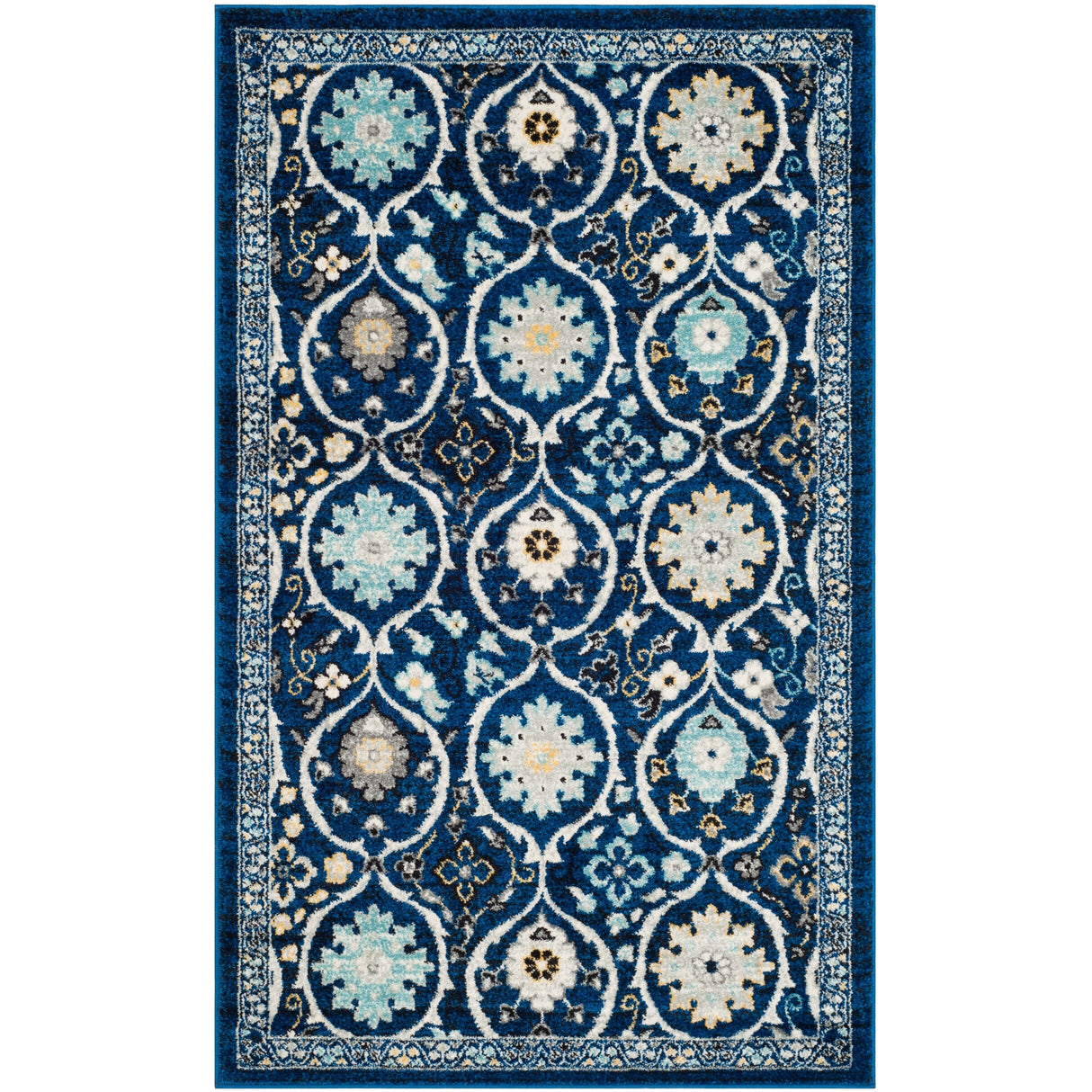 SAFAVIEH Evoke Malika Floral Damask Boho Rug