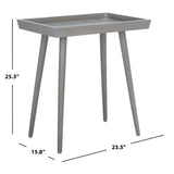 SAFAVIEH Fanica Tray Accent Table - 24Wx16Dx25H