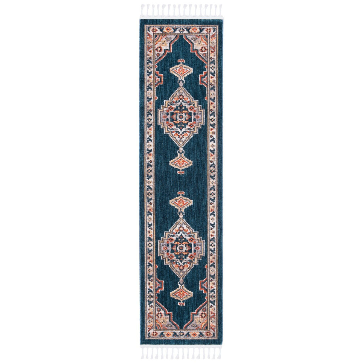 SAFAVIEH Farmhouse Rozana Boho Tribal Polyester Rug