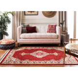 SAFAVIEH Farmhouse Rozana Boho Tribal Polyester Rug