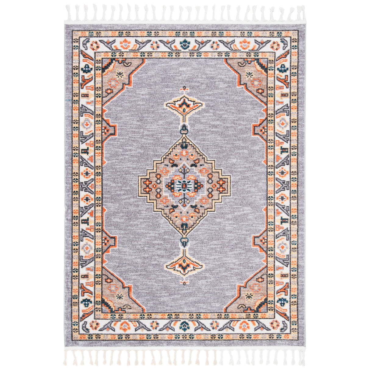 SAFAVIEH Farmhouse Rozana Boho Tribal Polyester Rug