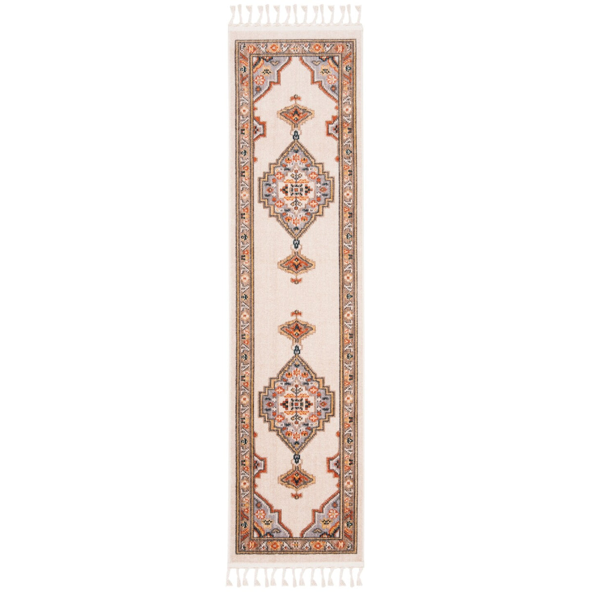 SAFAVIEH Farmhouse Rozana Boho Tribal Polyester Rug