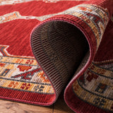 SAFAVIEH Farmhouse Rozana Boho Tribal Polyester Rug