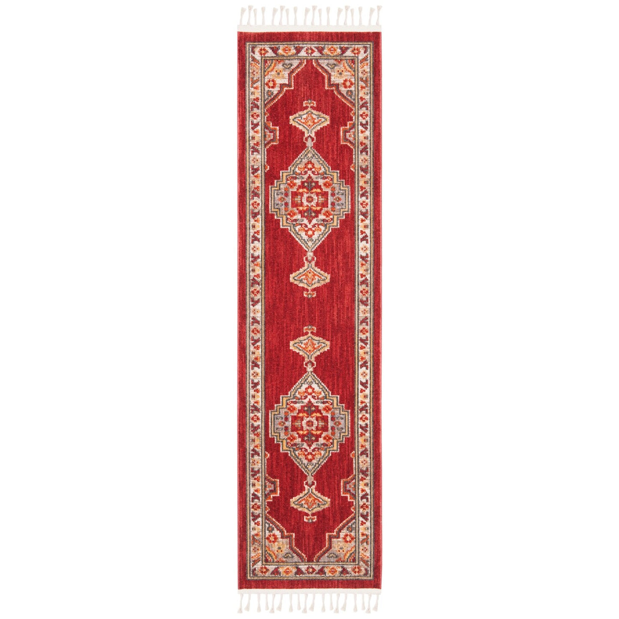 SAFAVIEH Farmhouse Rozana Boho Tribal Polyester Rug