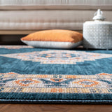 SAFAVIEH Farmhouse Rozana Boho Tribal Polyester Rug